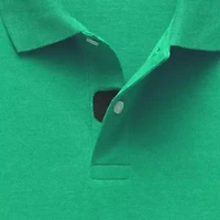 St. John's Bay Premium Stretch Big and Tall Mens Classic Fit Easy-on + Easy-off Adaptive Short Sleeve Polo Shirt