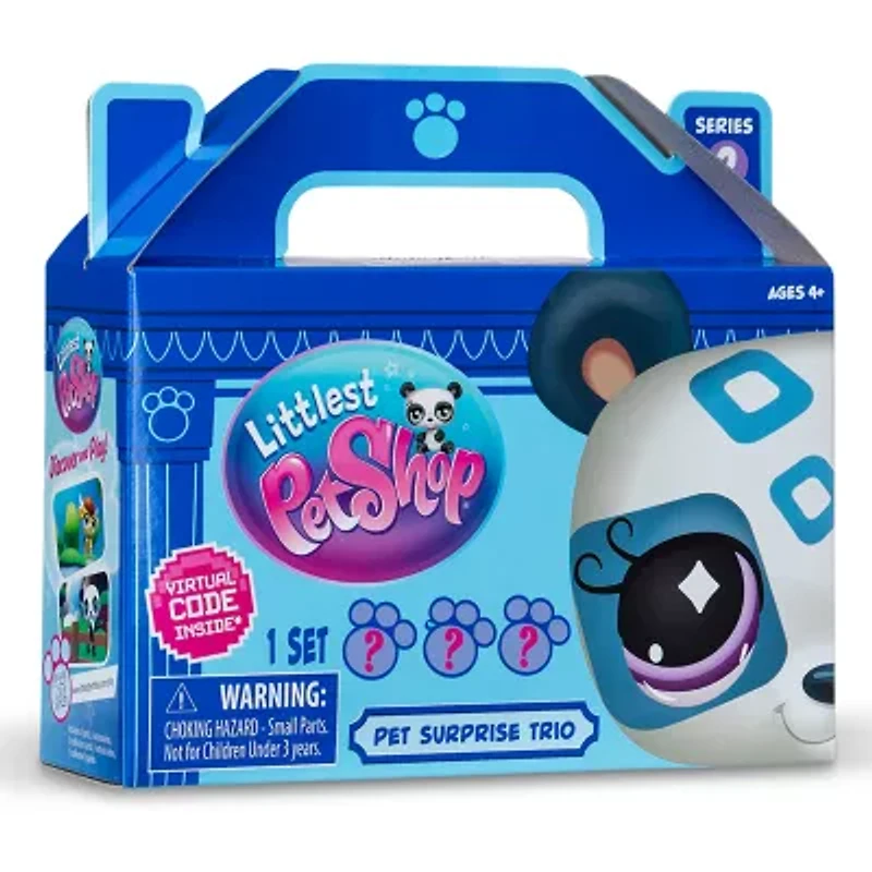 Littlest Pet Shop 3-Pack Blind Box Assortment Dolls