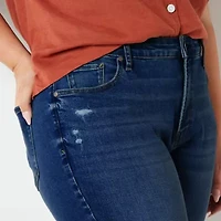 a.n.a Womens High Rise Bootcut Jean