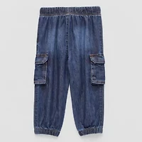 Okie Dokie Baby Boys Cinched Regular Fit Jogger Pant