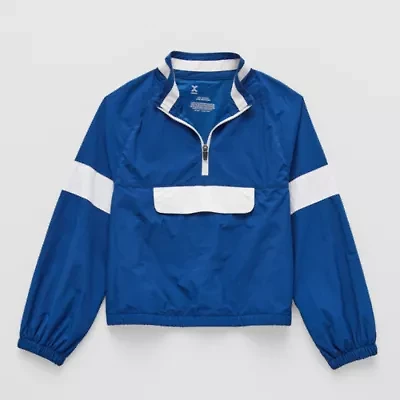 Xersion Little & Big Kid Girls Water Resistant Lightweight Anorak