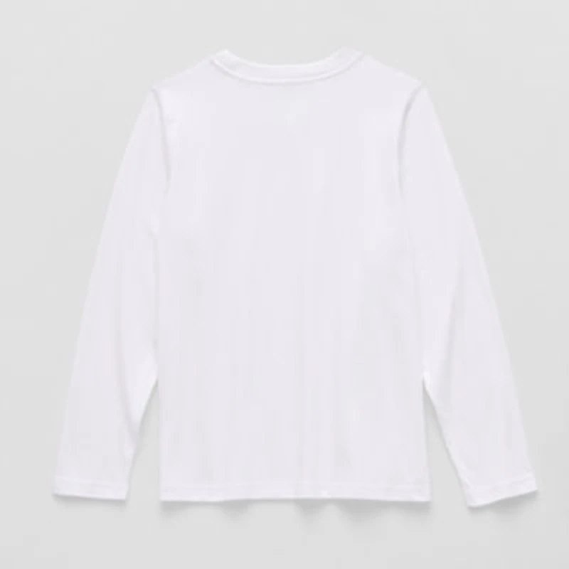 Thereabouts Little & Big Kid Boys Crew Neck Long Sleeve T-Shirt