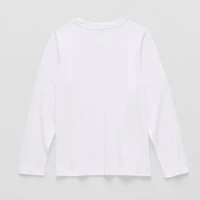 Thereabouts Little & Big Kid Boys Crew Neck Long Sleeve T-Shirt