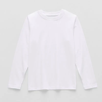 Thereabouts Little & Big Kid Boys Crew Neck Long Sleeve T-Shirt