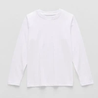 Thereabouts Little & Big Kid Boys Crew Neck Long Sleeve T-Shirt