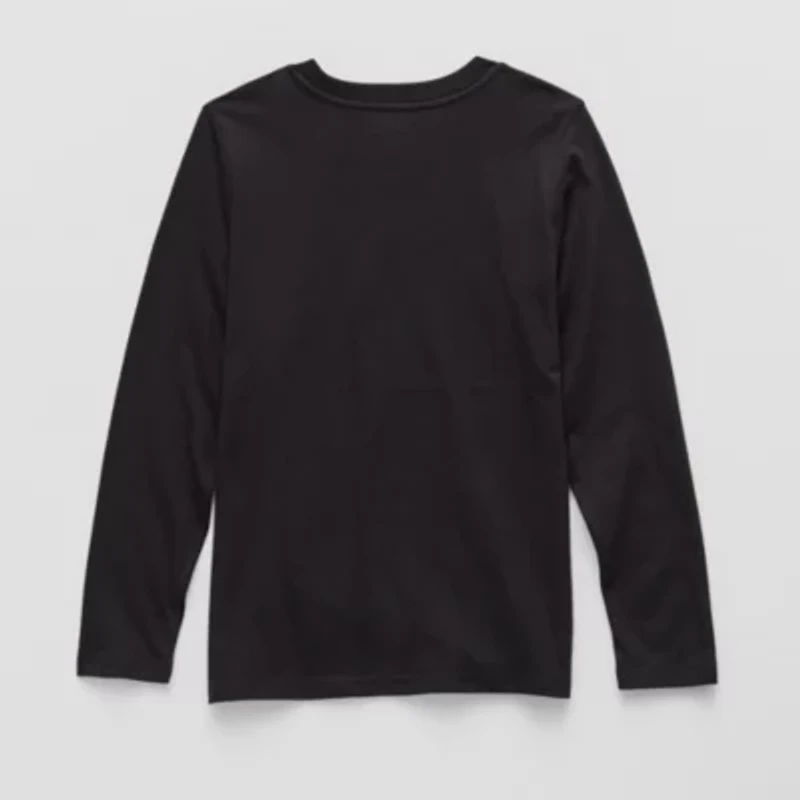 Thereabouts Little & Big Kid Boys Crew Neck Long Sleeve T-Shirt