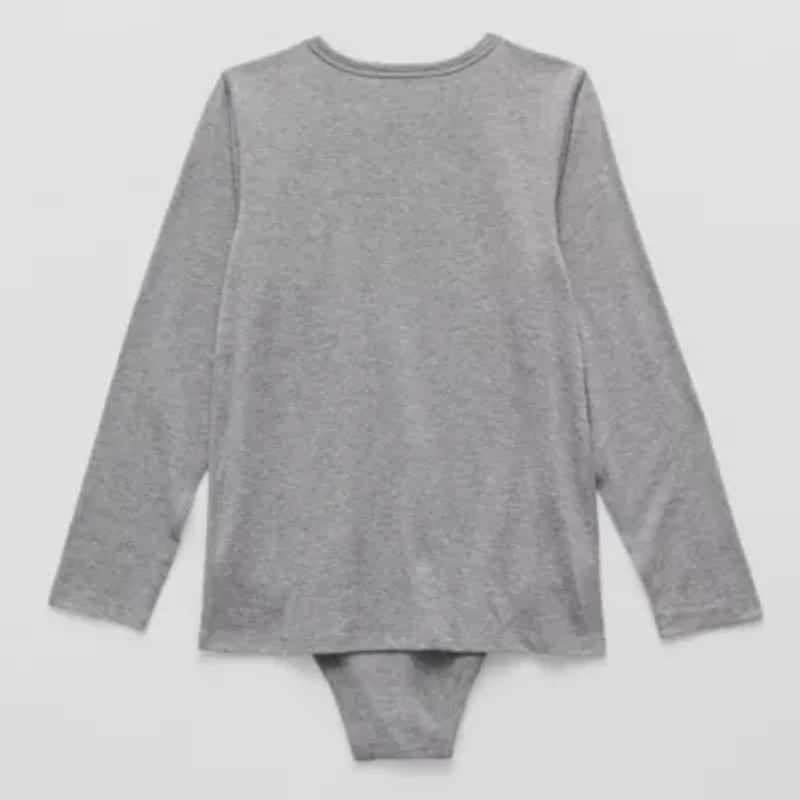 Thereabouts Little & Big Kid Boys Crew Neck Long Sleeve Bodysuit