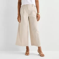 Worthington Womens Cropped Everyday Pant