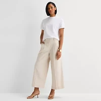 Worthington Womens Cropped Everyday Pant