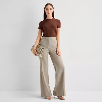Worthington Womens Fit and Flare Pant