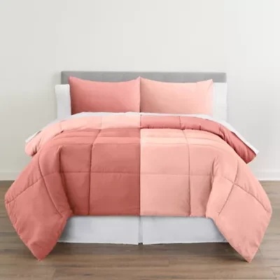 Home Expressions Ultra Soft Down Alternative Reversible Comforter