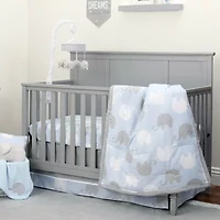 Nojo Elephant 8-pc. Crib Bedding Set