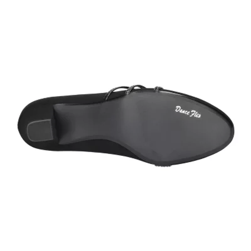 Easy Street Cristiny Womens Round Closed Toe Block Heel Pumps