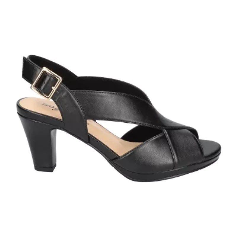 Easy Street Womens Christy Heeled Sandals