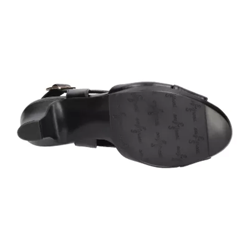 Easy Street Womens Christy Heeled Sandals