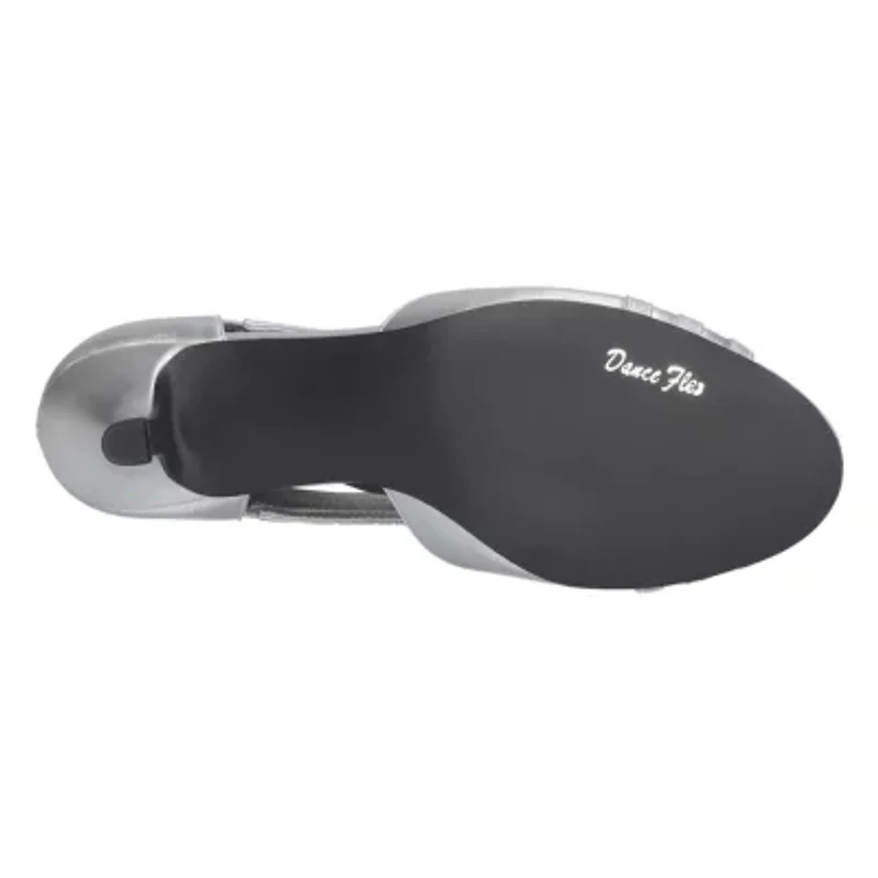 Easy Street Oceana Womens Round Open Toe Stiletto Heel Pumps