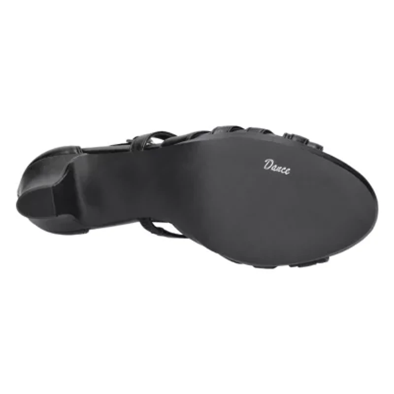 Easy Street Crissa Womens Round Open Toe Stiletto Heel Pumps