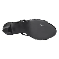 Easy Street Crissa Womens Round Open Toe Stiletto Heel Pumps