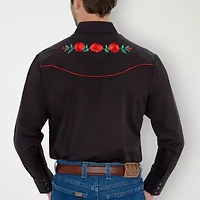 Ely Cattleman Mens Long Sleeve Western Shirt