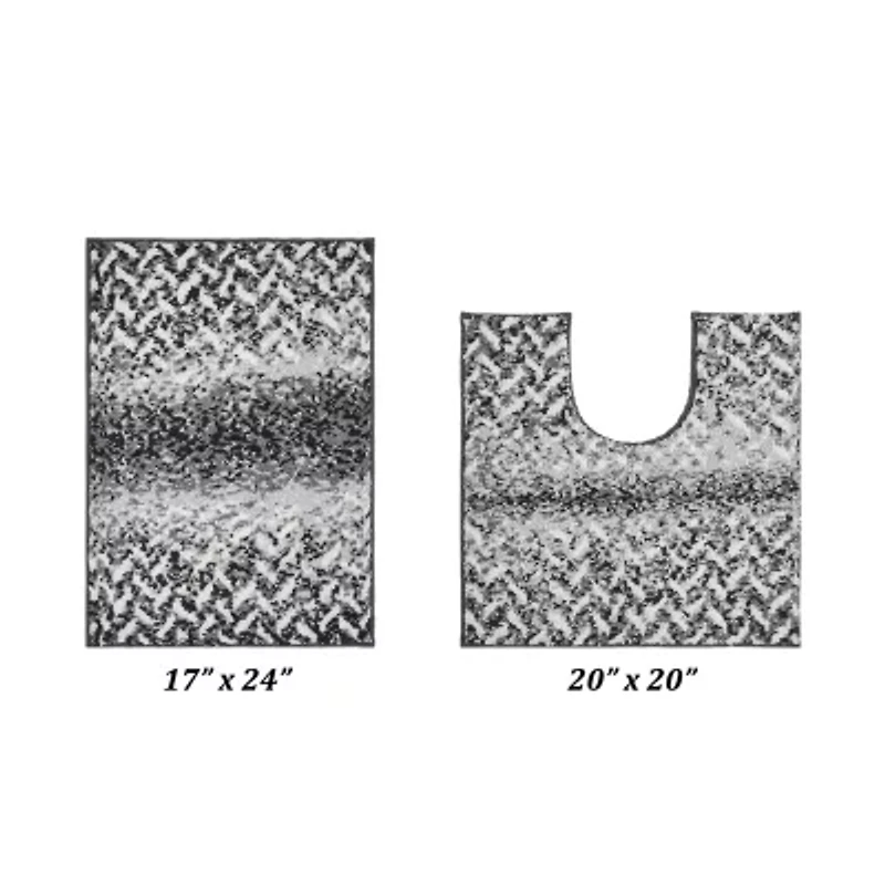 Better Trends Casablanca 2-pc. Bath Rug Set