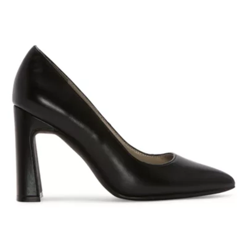 Worthington Zilo Womens Pointed Closed Toe Flared Heel Pumps