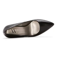 Worthington Zilo Womens Pointed Closed Toe Flared Heel Pumps