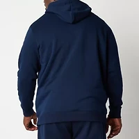 Xersion Cotton Fleece Mens Long Sleeve Active Big and Tall Hoodie