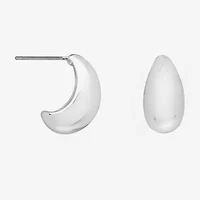 Bijoux Bar Silver Tone Womens Drop Earrings