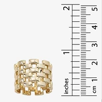 Sparkle Allure Watch Strap Womens 16MM 14K Gold Over Brass Band