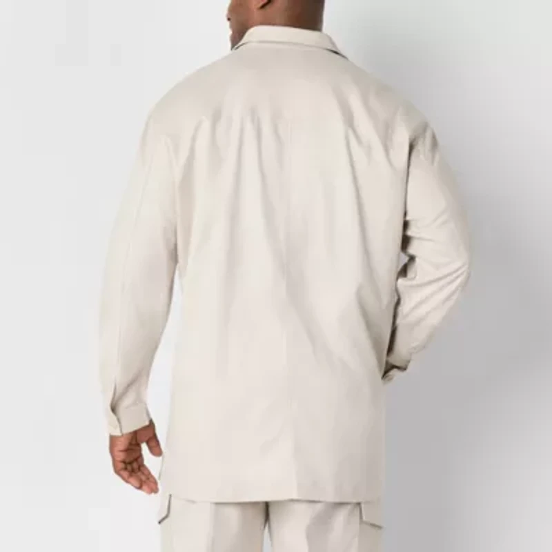 Shaquille O'Neal XLG Mens Big and Tall Utility Overcoat