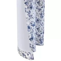 Flora Grommet Top Energy Saving Blackout Single Curtain Panel