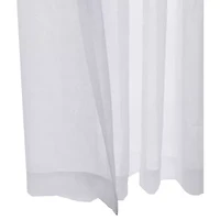 Habitat Cote D'Azure Grommet Top Sheer Single Curtain Panel