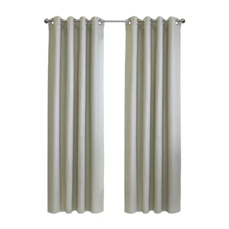Zoey Grommet Top Energy Saving Blackout Single Curtain Panel