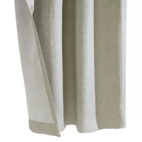 Zoey Grommet Top Energy Saving Blackout Single Curtain Panel