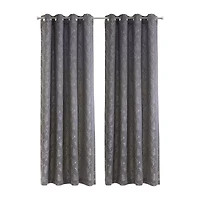 Botanica Grommet Top Light-Filtering Single Curtain Panel