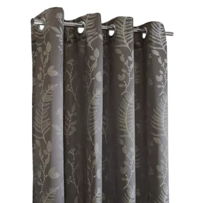 Botanica Grommet Top Light-Filtering Single Curtain Panel