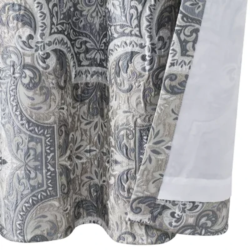 Queen Street Leonard Rod Pocket Blackout Set of 2 Curtain Panel