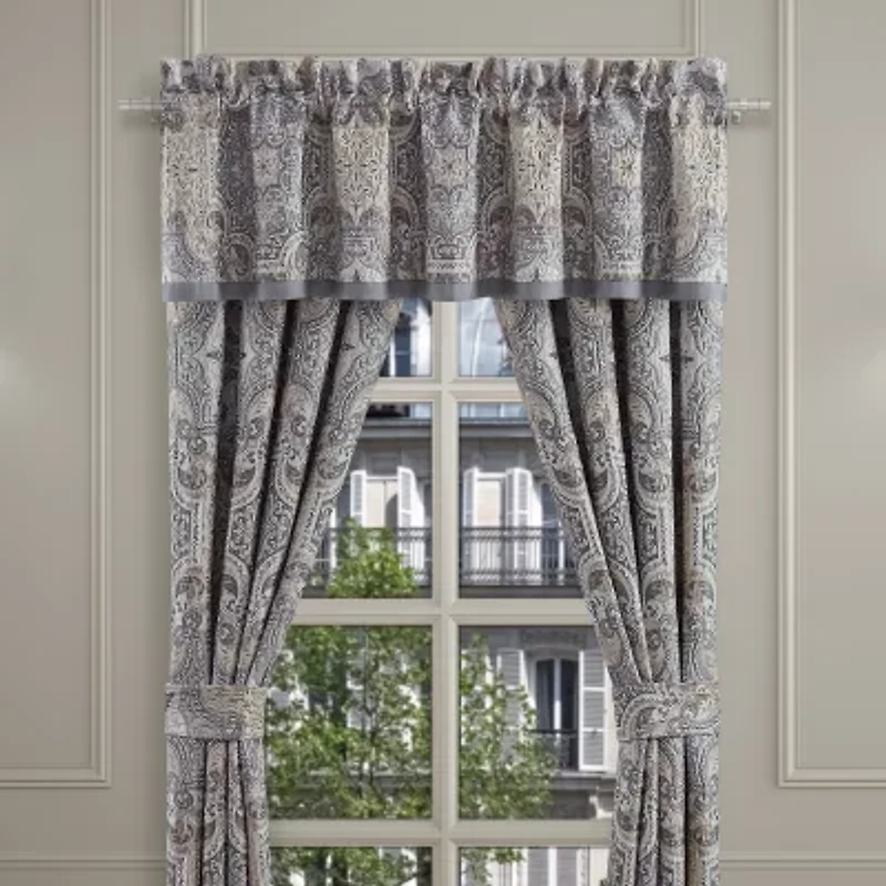 Queen Street Leonard Rod Pocket Tailored Valance