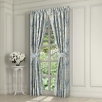 Queen Street Cesar Rod Pocket Blackout Set of 2 Curtain Panel