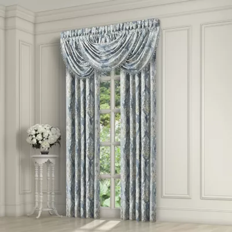 Queen Street Cesar Rod Pocket Blackout Set of 2 Curtain Panel