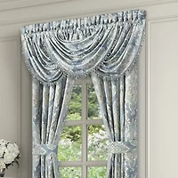 Queen Street Cesar Rod Pocket Waterfall Valance