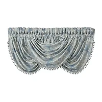 Queen Street Cesar Rod Pocket Waterfall Valance