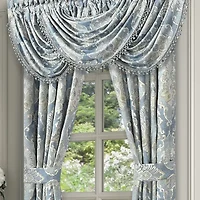 Queen Street Cesar Rod Pocket Waterfall Valance