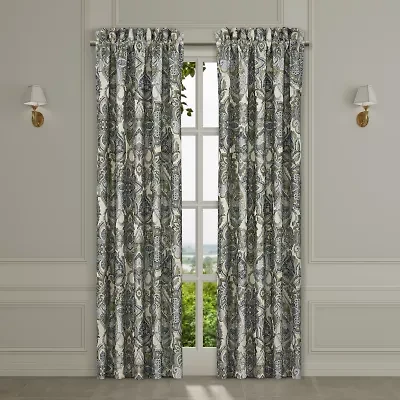 Queen Street Anzalone Rod Pocket Blackout Set of 2 Curtain Panel