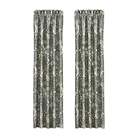 Queen Street Anzalone Rod Pocket Blackout Set of 2 Curtain Panel