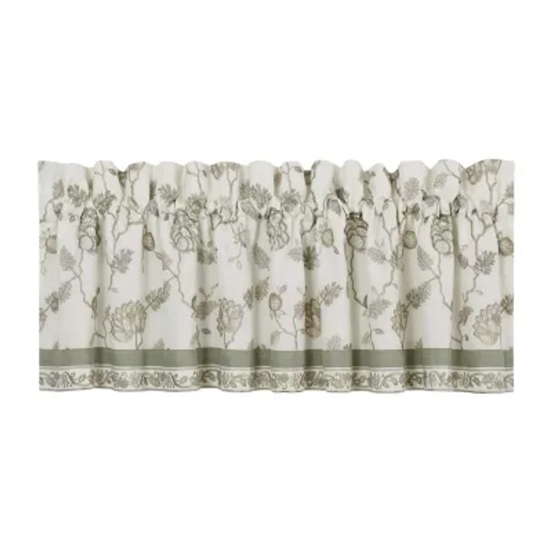 Queen Street Flaire Rod Pocket Tailored Valance