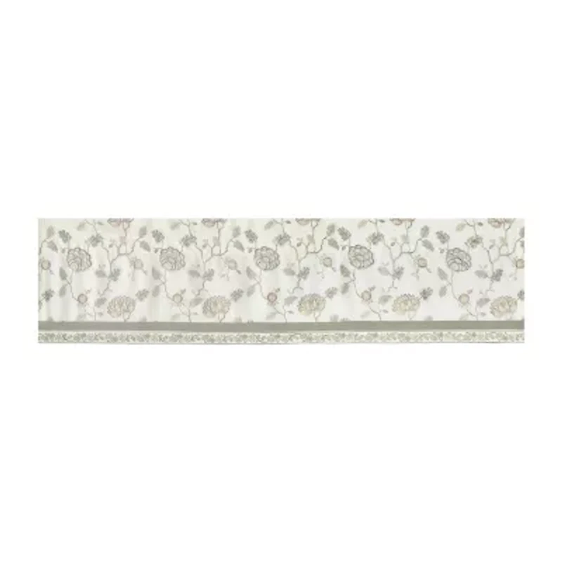 Queen Street Flaire Rod Pocket Tailored Valance