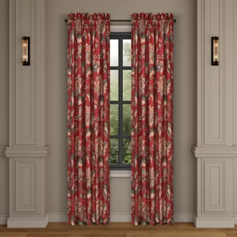 Queen Street Eveleth Rod Pocket Blackout Set of 2 Curtain Panel