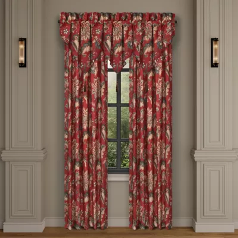 Queen Street Eveleth Rod Pocket Ascot Valance