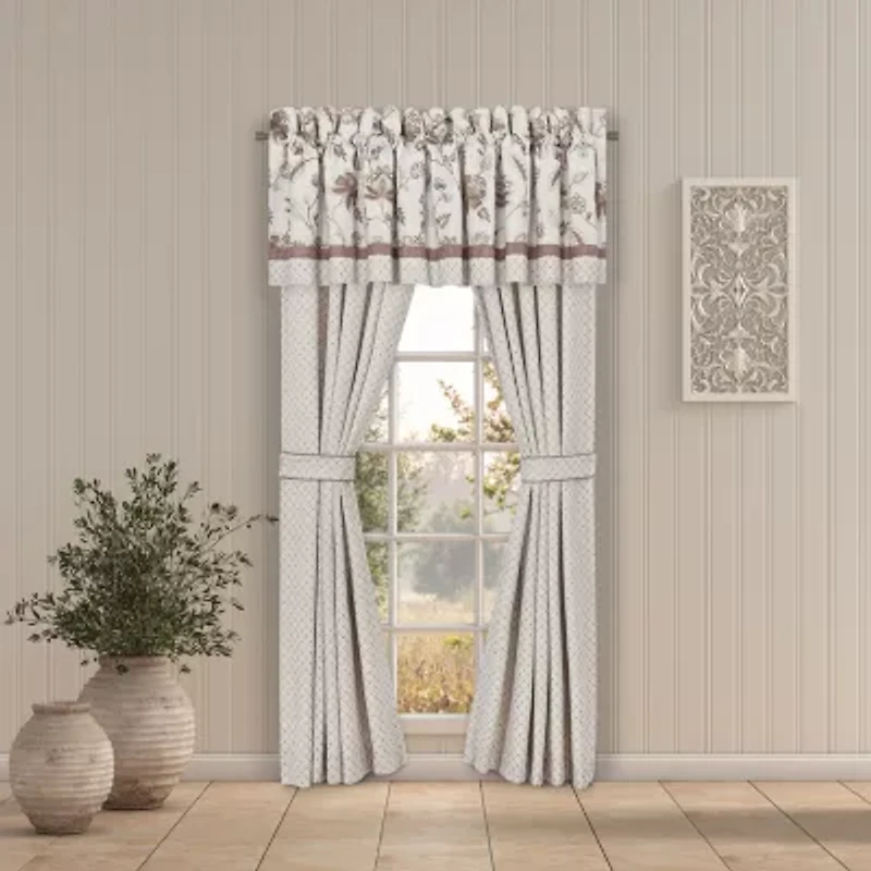 Queen Street Safia Rod Pocket Blackout Set of 2 Curtain Panel